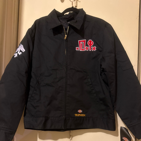 Dickies Other - Men's Dickies Black D.I . Band Jacket L quilted lining PUNX Orange County CA
